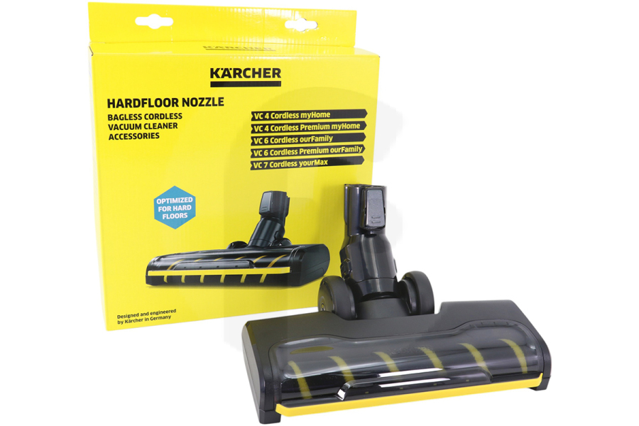 Karcher 28633220 Aspirapolvere Kärcher bocchetta per pavimenti duri per aspirapolvere 2.863-322.0 adatto a tra cui VC 4, VC 6, VC 7