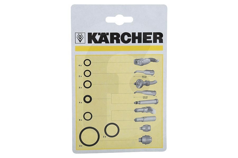 Karcher Dampfreiniger Kärcher Dichtungsring/ O-Ring Set, SC für Dampfreiniger 2.884-312,0, 28843120