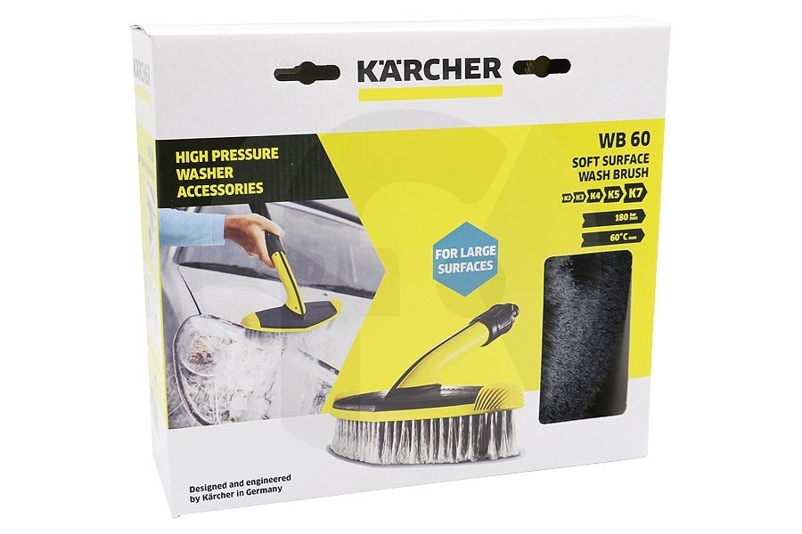 Karcher Idropulitrice Karcher spazzola di lavaggio per grandi superfici WB60 idropulitrice 26432330, 2.643-233.0