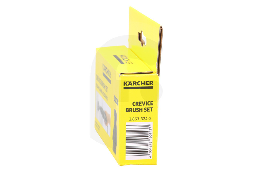 Karcher Dampfreiniger Kärcher Fugenbürstenset 4 Stück für Dampfreiniger 2.863-324.0