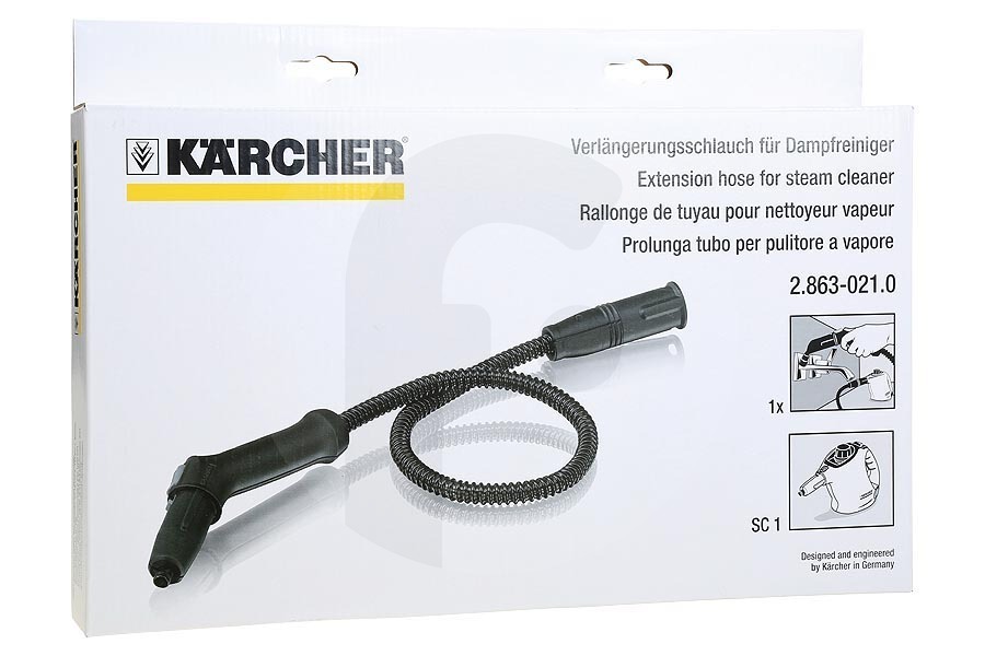 Karcher Pulitore a vapore e Scopa a vapore Kärcher Tubo di estensione pulitore a vapore 2.863-021.0, 28630210