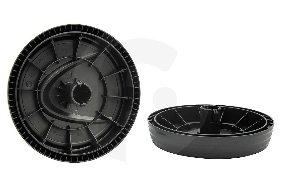 Karcher Dampfreiniger Kärcher Hinterrad schwarz Set Dampfreiniger 45153070, 4.515-307.0