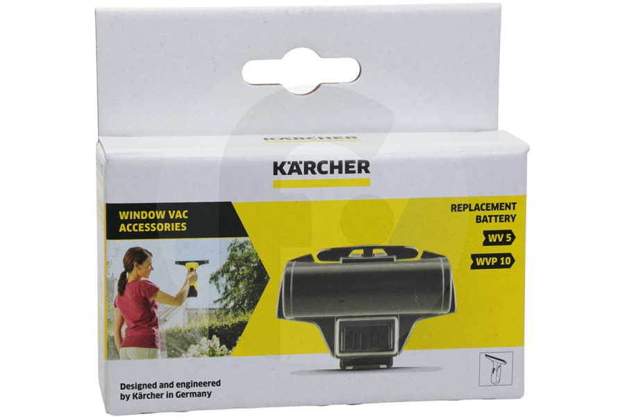 Karcher Fensterreiniger Kärcher Wechselakku (WV 5) Fensterreiniger 2.633-123.0, 26331230