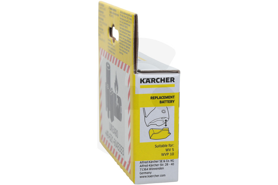 Karcher Fensterreiniger Kärcher Wechselakku (WV 5) Fensterreiniger 2.633-123.0, 26331230