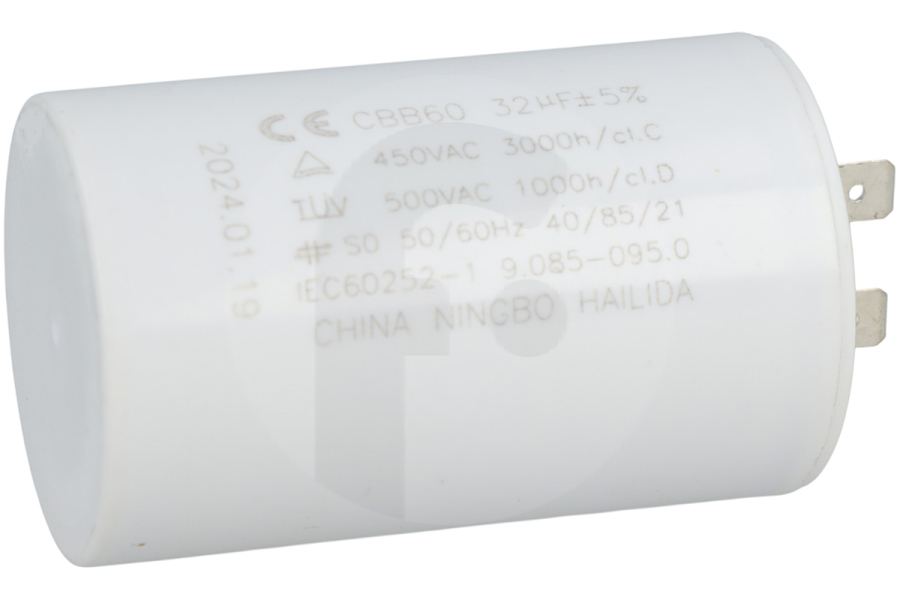Karcher 90850950 Kärcher condensador (32uF) para hidrolimpiadora 9.085-095.0 apto para entre otros K3500, K3480, K3550