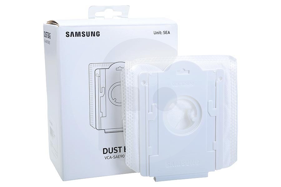 Samsung VCA-ADB90/VT Aspiradora Samsung bolsas de aspiradora (bolsas para el polvo) Clean Station 5 uds. aspiradora inalámbrica VCA-ADB90 apto para entre otros Estación limpia, VCA-SAE90*