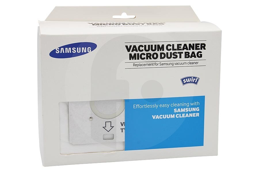 Samsung Aspirapolvere Samsung sacchetti per aspirapolvere (sacchetti per la polvere) 4 pezzi incl. 1 filtro motore aspirapolvere VCA-VP30MF