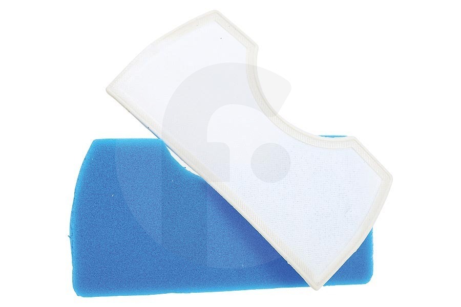 Alternatief Aspirapolvere Filtro in schiuma con microfiltro (filtro di scarico) per Samsung blu 150x75x25mm aspirapolvere DJ9701040C, DJ97-01040C