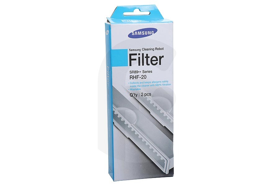Samsung Saugroboter Samsung HEPA-Filter (Allergiefilter) 2 Stück Saugroboter VCA-RHF20, VCARHF20