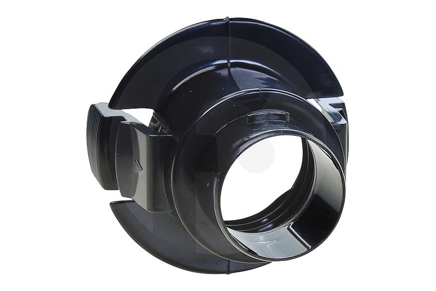 Samsung Aspiradora Samsung soporte (anillo de inserción, conexión) de la manguera de la aspiradora (tubo flexible) pieza de conexión (prensaestopas) negro ⌀ 68 x 73 mm aspiradora DJ6100035B, DJ61-00035B