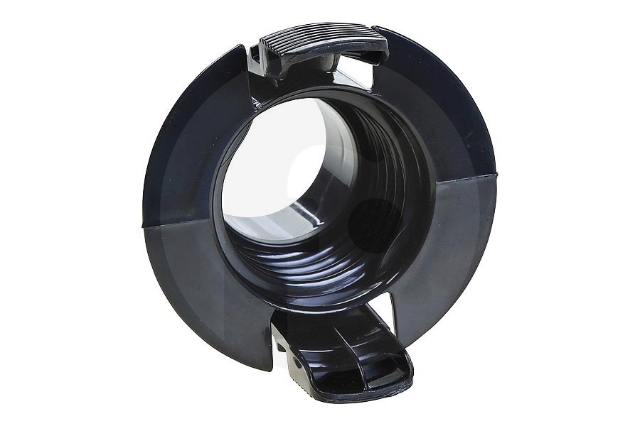 Samsung Aspiradora Samsung soporte (anillo de inserción, conexión) de la manguera de la aspiradora (tubo flexible) pieza de conexión (prensaestopas) negro ⌀ 68 x 73 mm aspiradora DJ6100035B, DJ61-00035B