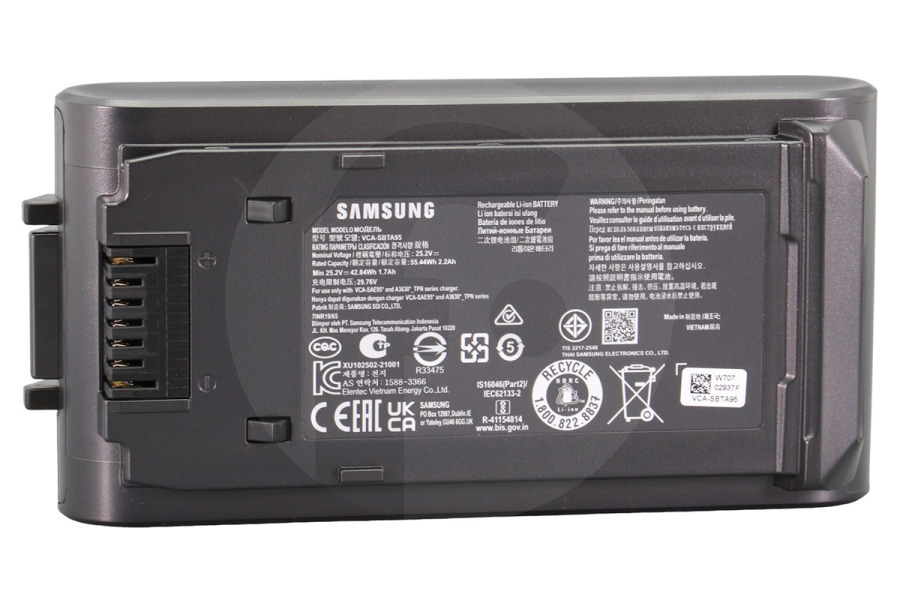 Samsung Aspirapolvere Samsung VCA-SBTA95/VT Battery Jet 85 Jet 95 Aspirapolvere Jet su misura