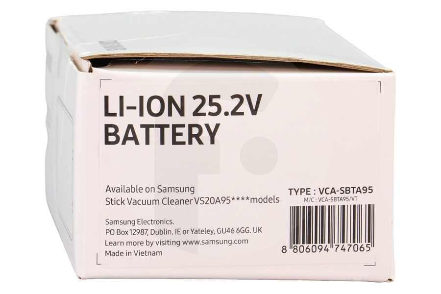 Samsung Aspirapolvere Samsung VCA-SBTA95/VT Battery Jet 85 Jet 95 Aspirapolvere Jet su misura