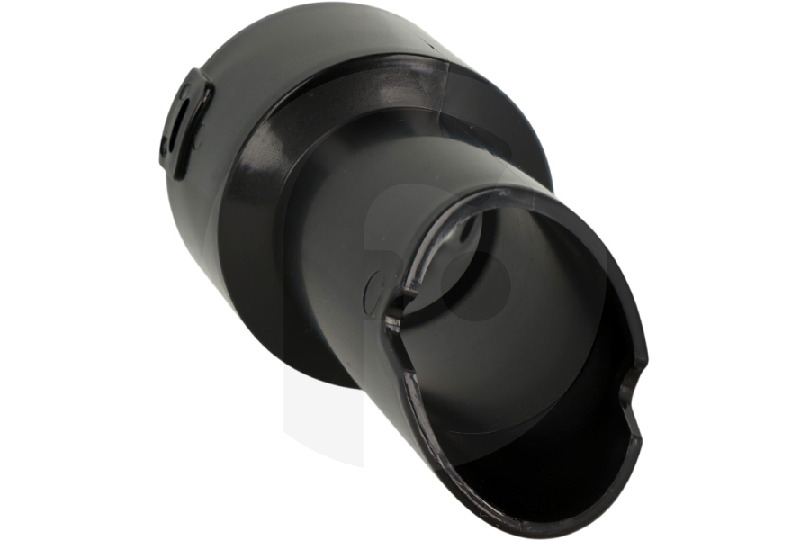 Alternative Staubsauger Verbindungsstück (Hülse) des Schlauchs am gebogenen Saugrohr (Staubsaugerstange) für Numatic schwarz ⌀ 53 x 115 mm Staubsauger 216295