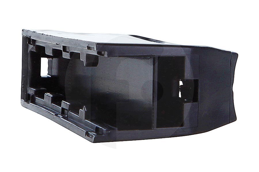 Numatic Aspirapolvere Numatic Henry / Hetty gancio di parcheggio (gancio di stoccaggio) sulla caldaia per ugello di aspirazione nero 65x23x38mm aspirapolvere 604036