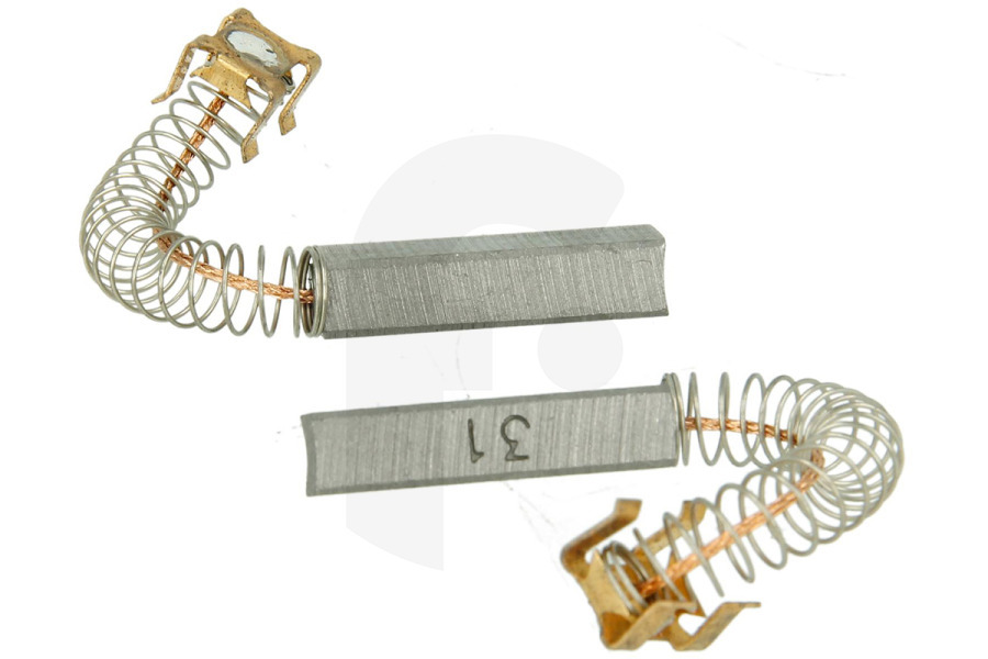 Numatic Aspirapolvere Numatic Set di spazzole di carbone (perno di carbone) per motore ES, 2 pezzi 30x11x7mm aspirapolvere 220702