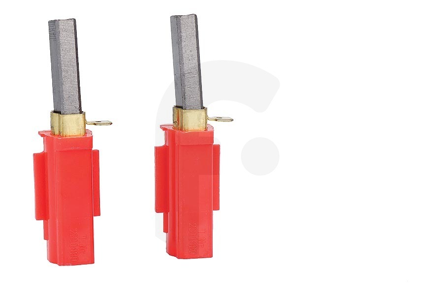 Numatic Aspirapolvere Numatic spazzola di carbone (carboncino) 11x6,1 incl. supporto 2 pezzi aspirapolvere 230240, 230155