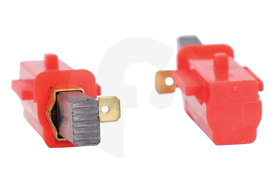 Numatic Aspirapolvere Numatic spazzola di carbone (carboncino) 11x6,1 incl. supporto 2 pezzi aspirapolvere 230240, 230155