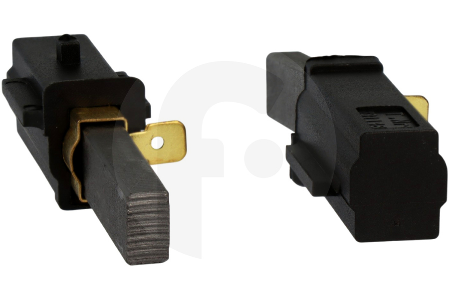 Alternatief Aspirapolvere Set di spazzole al carbone set di 2 11x6,1 incl. spina ampere per Numatic aspirapolvere 230240