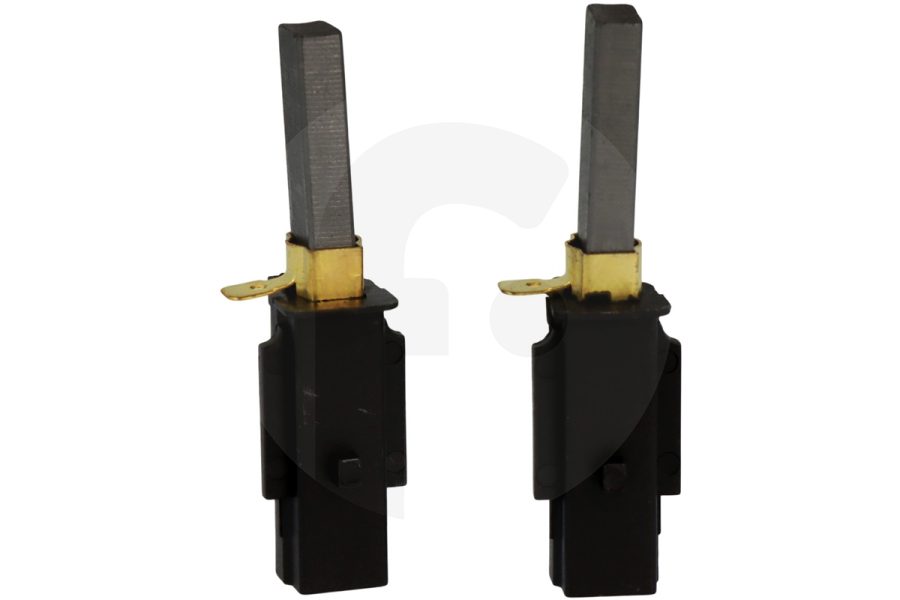 Alternatief Aspirapolvere Set di spazzole al carbone set di 2 11x6,1 incl. spina ampere per Numatic aspirapolvere 230240