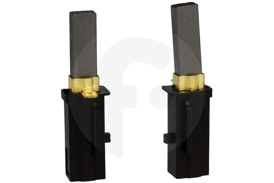 Alternatief Aspirapolvere Set di spazzole al carbone set di 2 11x6,1 incl. spina ampere per Numatic aspirapolvere 230240