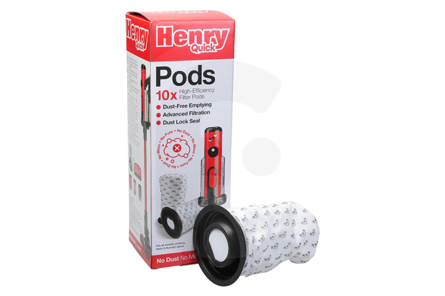 Numatic Aspiradora Numatic POD10 Bolsa para aspiradora 915744 Aspiradora apto para entre otros HEN100R, HEN100G, HTY100P, NQ100