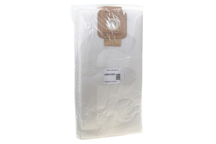 Starmix Aspiradora Starmix FBV 14 / 43 61 42 bolsas para aspiradora (bolsas para polvo) 10 piezas aspiradora 444154 apto para entre otros modelo TS