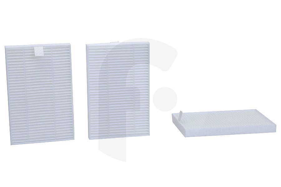 Blaupunkt Aspirapolvere Kit accessori (kit di ricambio) n° 3 set da 8 filtri hepa per Blaupunkt e altri robot aspirapolvere BPK-BHXB3