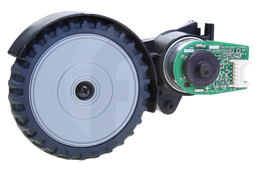 LG ruota sinistra completa incl. motore di azionamento aspirapolvere AJW73110501 adatto a tra cui VR6260LVM, VR6340LV, VR6271LVMB