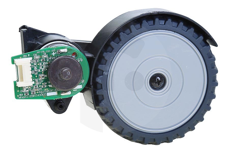 LG Aspirapolvere LG ruota destra completa incl. motore di azionamento aspirapolvere AJW73110401