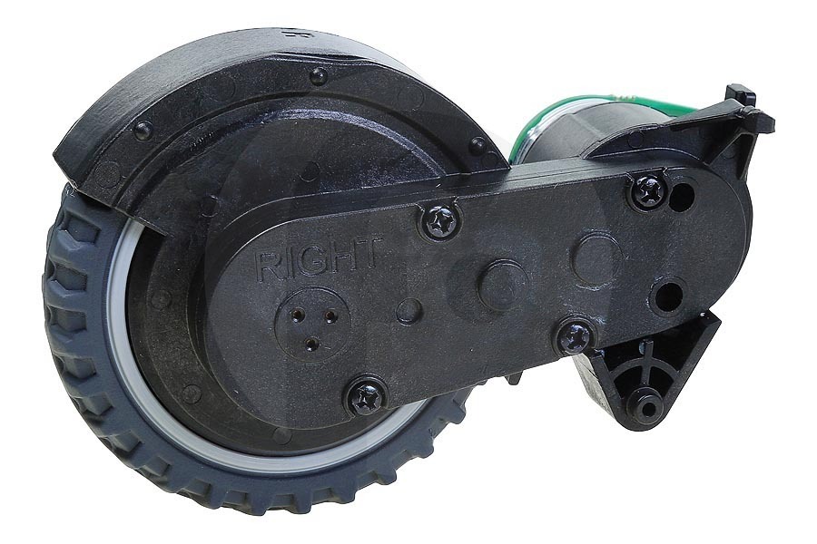 LG ruota destra completa incl. motore di azionamento aspirapolvere AJW73110401 adatto a tra cui VR6260LVM, VR6340LV, VR6271LVMB