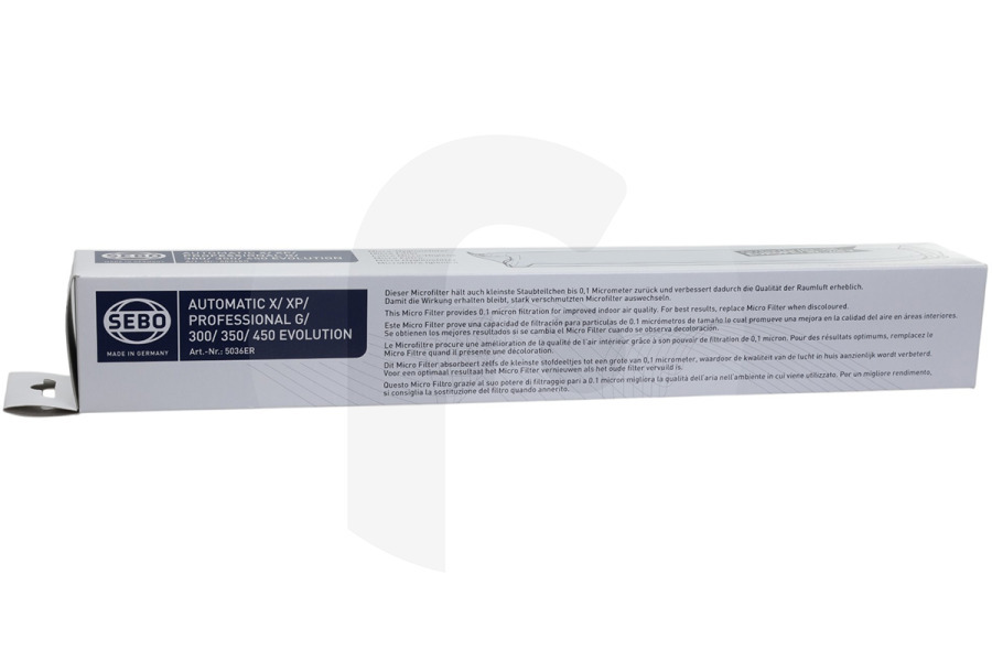 Sebo Aspirapolvere Sebo Filtro (Micro - hygienefilter) aspirapolvere 5036ER