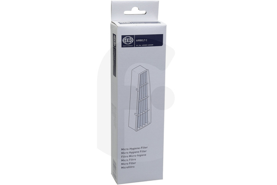 Sebo Staubsauger Sebo Filter (Micro- und Hygienefilter) für Staubsauger 6033ER