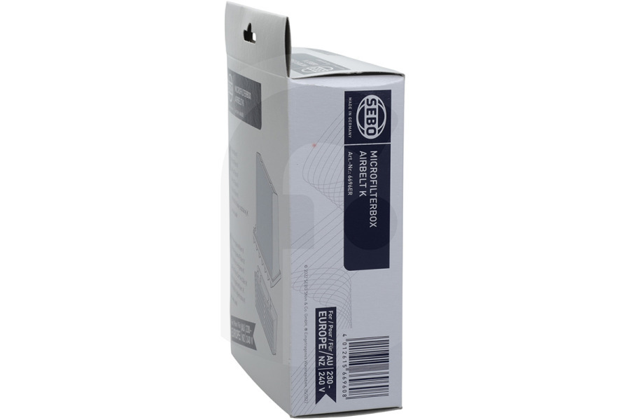Sebo Staubsauger Sebo Filter (Micro- und Hygienefilter) für Staubsauger 6696ER