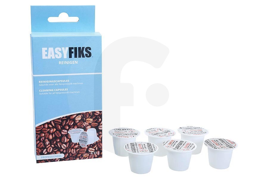Easyfiks  Easyfiks cápsulas limpiadoras nespresso (limpiador) cafetera