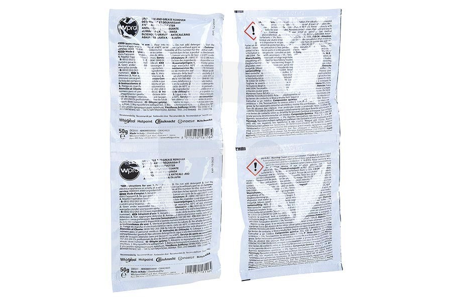 Easyfiks Lavatrice Anticalcare/Antigrasso per lavatrice e lavastoviglie 5021879214683