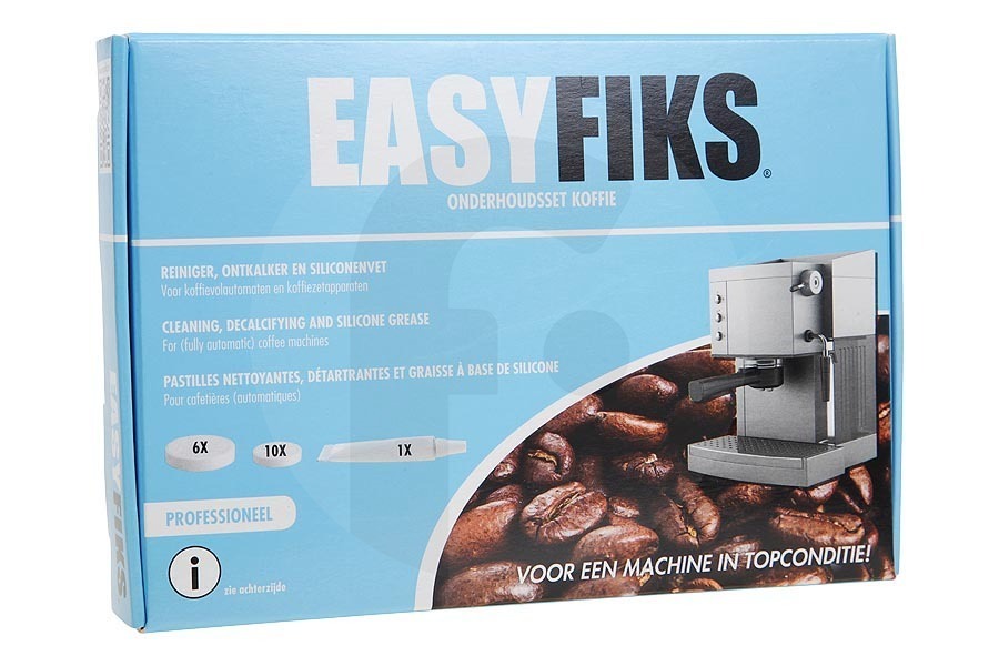 Easyfiks  Easyfiks kit manutenzione decalcificante e detergente (kit di manutenzione) macchina del caffe
