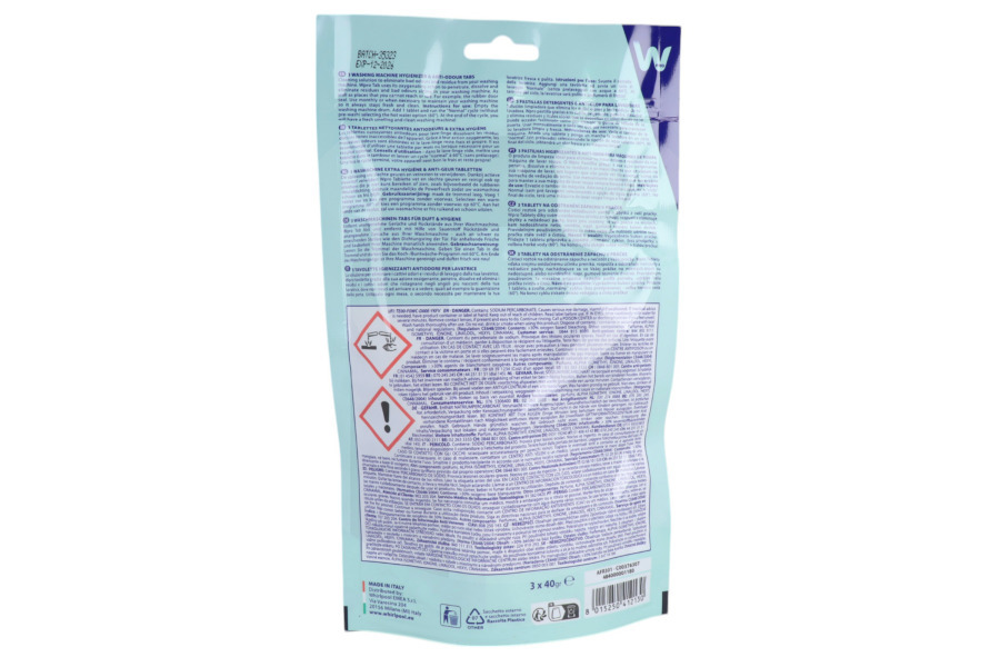 Hotpoint  Wpro Tavolette antiodore e detergente per Lavatrice FR301, 484000001180