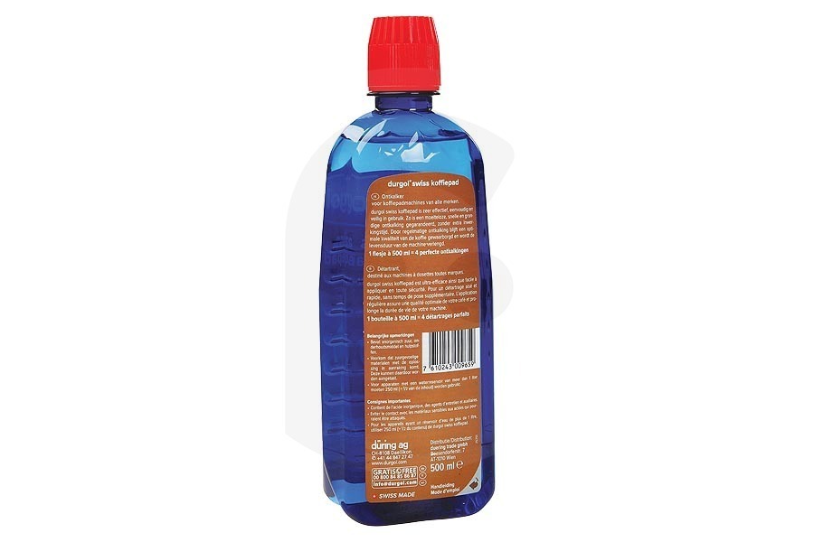 Durgol Cafetera Durgol descalcificador para cafetera 7610243009659