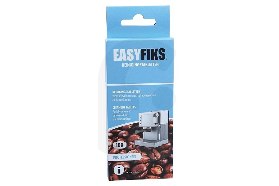 Philips Cafetera Easyfiks pastillas limpiadoras (limpiador) cafetera apto para entre otros Cafeteras, teteras