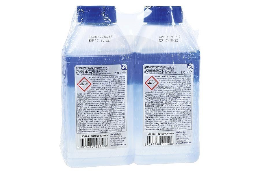 Ariston Lavastoviglie WPRO Anticalcare (Due pacchi) lavastoviglie 484000008847, LIQ201