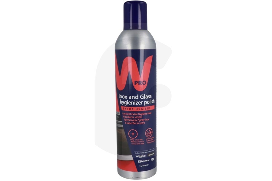 WPRO Wpro - Campana extractora Limpiador Inox IWC015, 484000008495 apto para entre otros RVS / superficies INOX