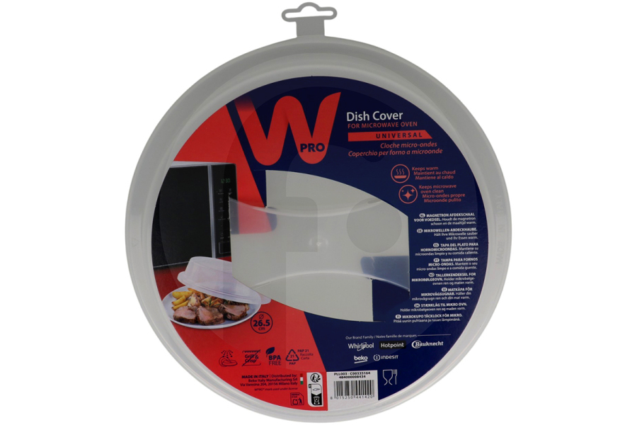Privileg Microonde WPRO coperchio (coperchio per cibo) microonde 484000008434, PLL003 adatto a tra cui forno a microonde