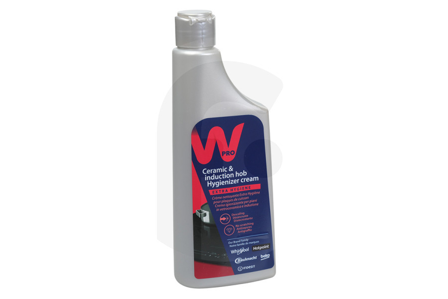 WPRO Piano cottura & Piastra da cucina Natur Vitro Set: Crema Detergente + Scraper + lame piano cottura piano cottura 484000008418, KVC015