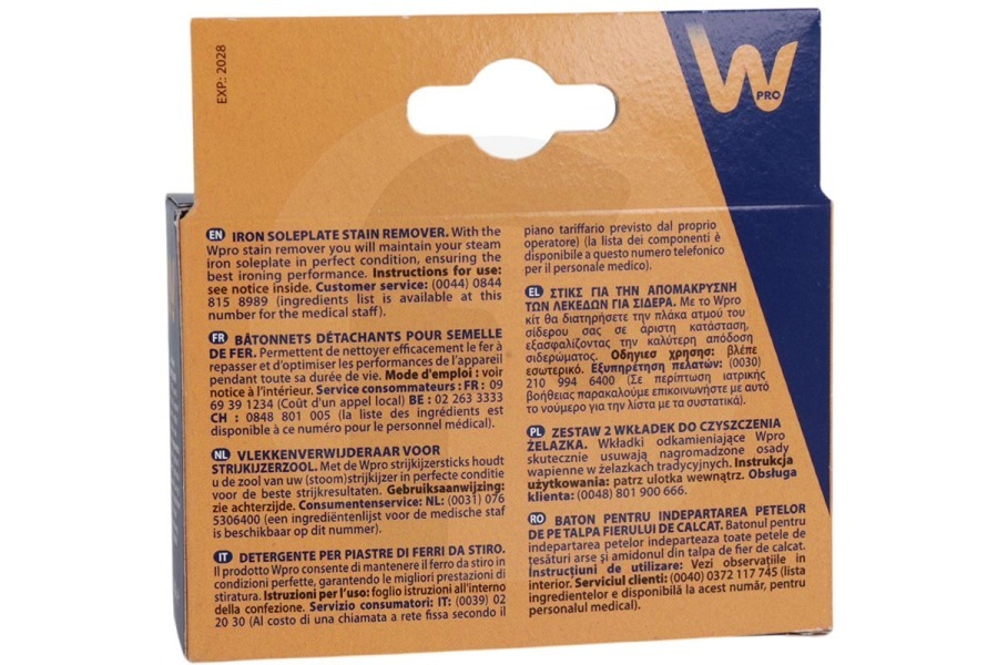 Ariston  WPRO detergente ferro 484000008406
