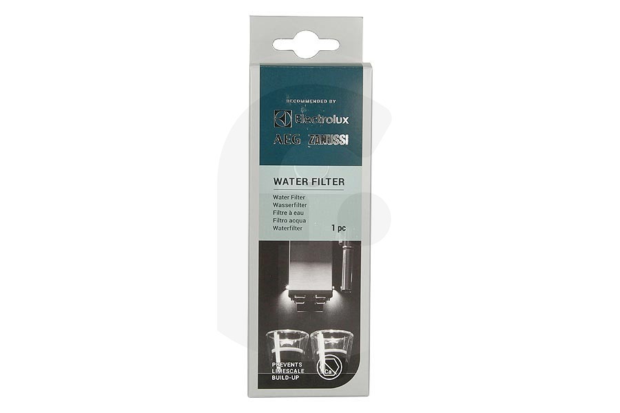 Electrolux 9029865384 Cafetera Filtro de agua anti-cal para Electrolux y otros cafetera 9029798726, M3BICF200 apto para entre otros Cafetera empotrada.