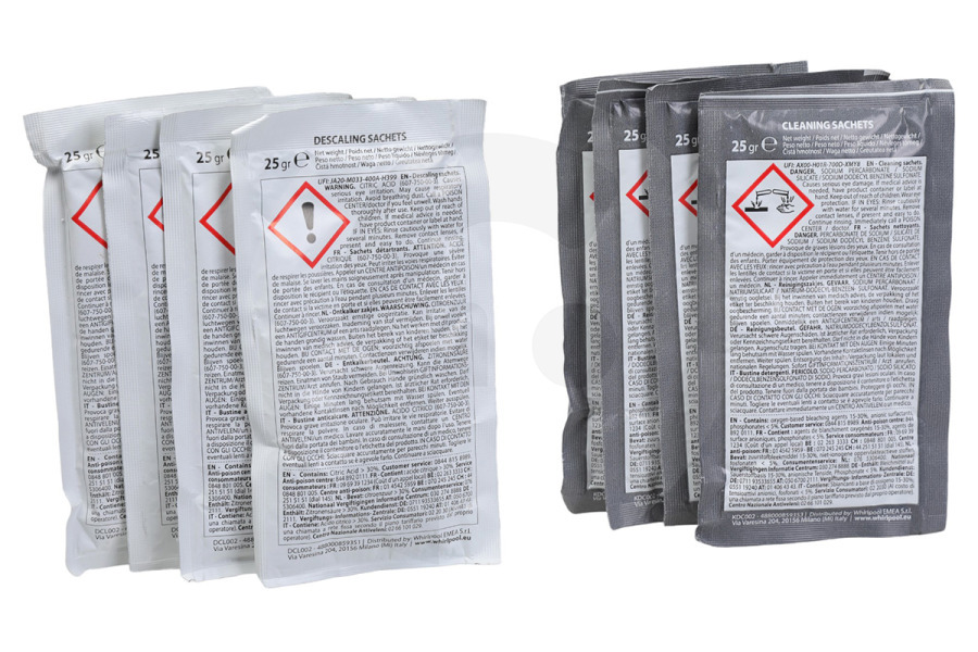Whirlpool Macchina del caffè Whirlpool KDC001 WPRO Detergente e anticalcare C00859352 Caffettiera