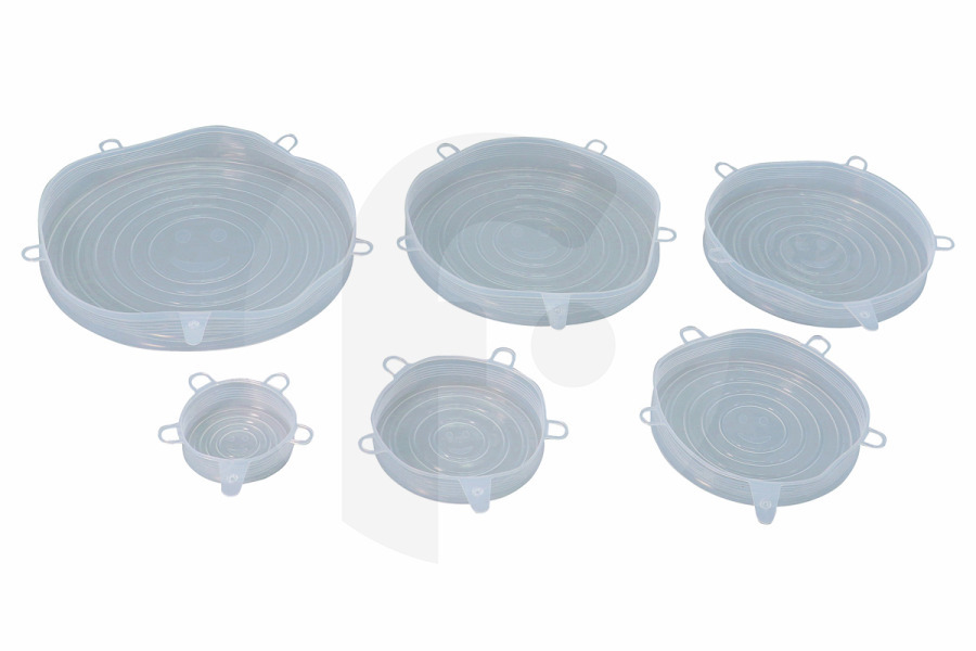 Benson Forno Coperchi in silicone Benson Lid 013447 adatto a tra cui Estensibile, 6 pezzi