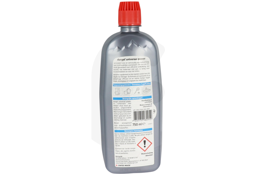 Durgol Cafetera Durgol descalcificador 750 ml 7640170980950