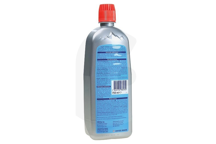 Universeel Macchina del caffè Durgol disincrostante espresso 750 ml 7640170980950